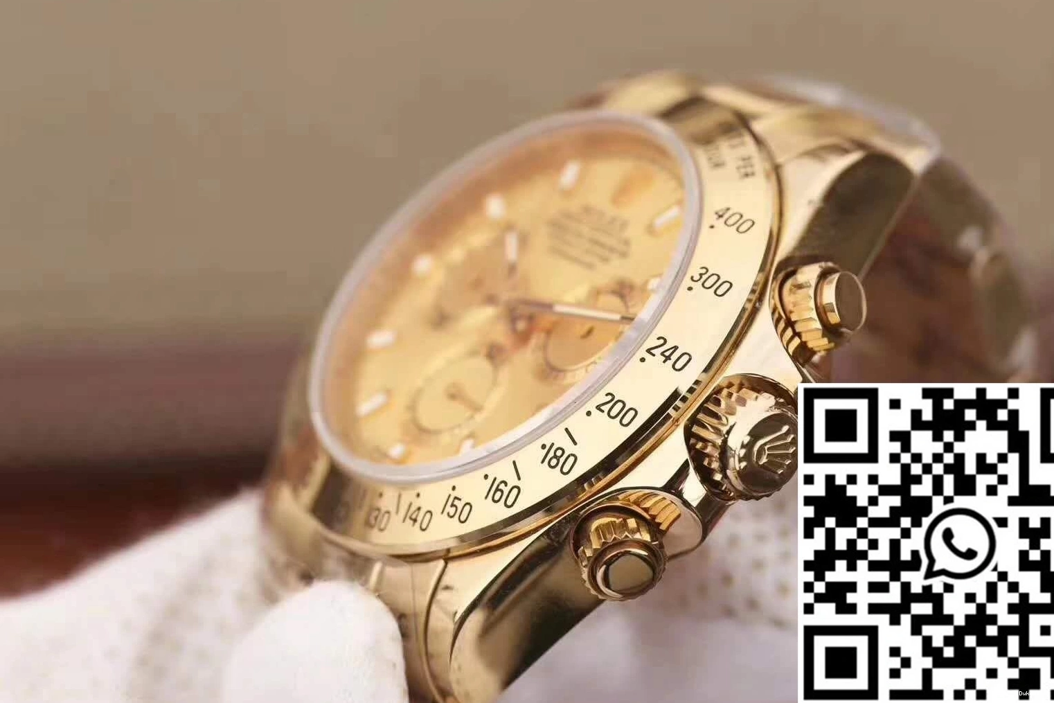 Cosmograph 116503 JH Rolex Dial Factory Gold Daytona 0920